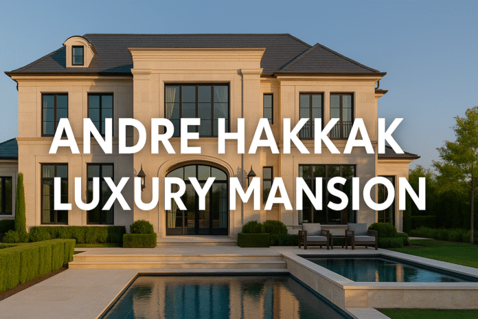 Andre Hakkak Luxury Mansion: A New Era in High-End Real Estate Andre Hakkak Luxury Mansion