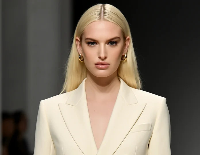 Alex Consani standing tall in designer fashion Alex Consani standing tall in designer fashion