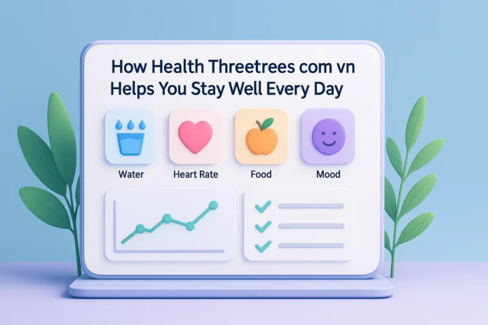 health threetrees com vn Health Threetrees com vn wellness dashboard with tools and trackers