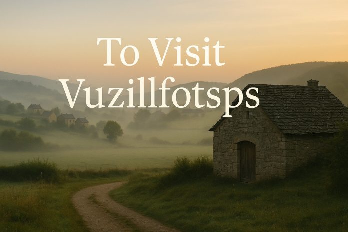 To Visit Vuzillfotsps: A Calm Search for a Quiet Place