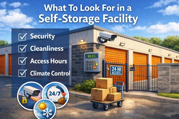 What To Look For in a Self-Storage Facility