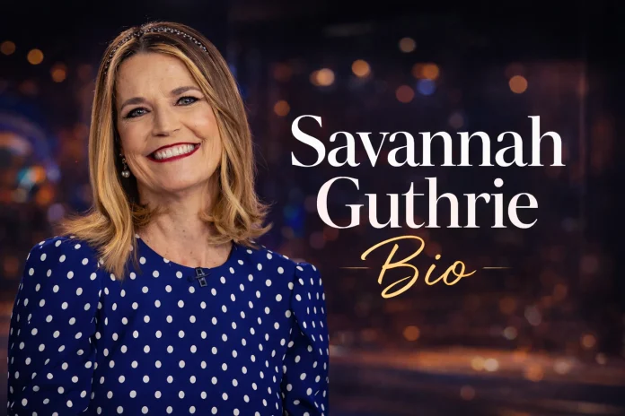 Savannah Guthrie Bio, Career, Net Worth, Age, and More