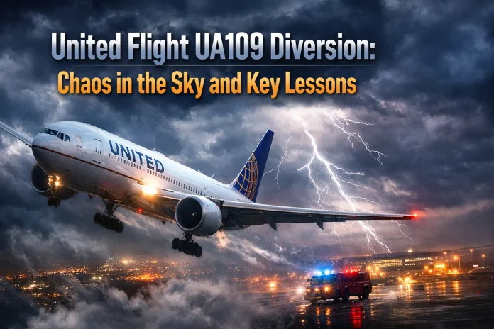 United Flight UA109 Diversion: Chaos in the Sky and Key Lessons