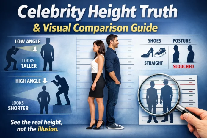 Celebrity Height Truth and Visual Comparison Guide