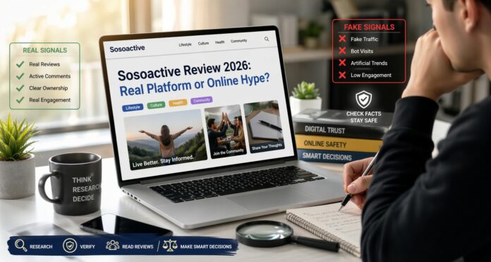Sosoactive Review 2026 Real Platform or Online Hype