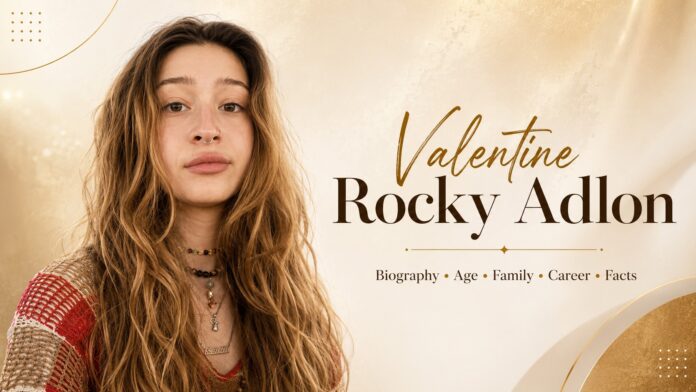 Valentine Rocky Adlon Age, Family, Career, Net Worth and More